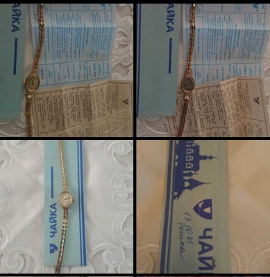 Часы с документами на фоне белой ткани