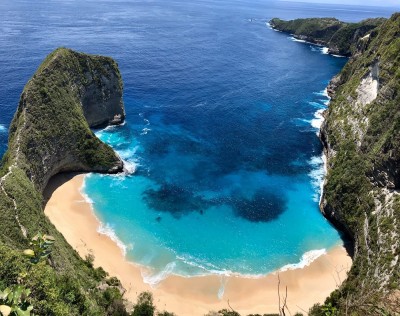 Пляж Kelingking Beach<br />Nusa Penida, Bali