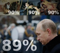 Сравнение процентов с изображениями людей и одним портретом